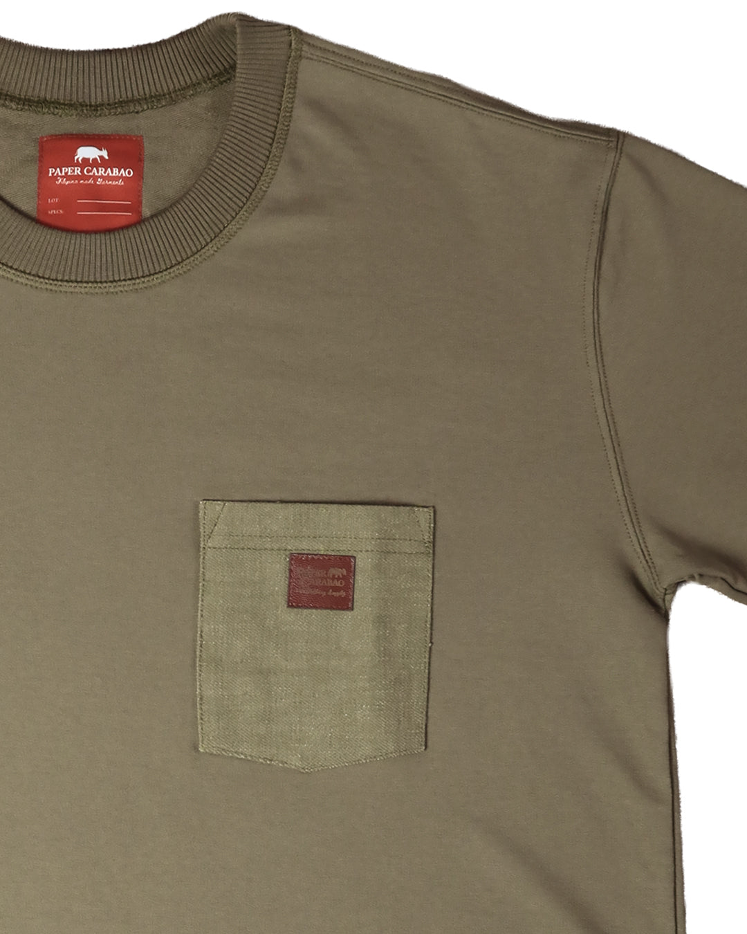 Crimson Collection Olive Denim Pocket