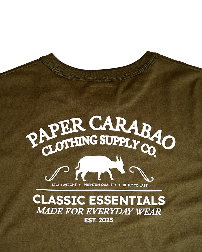 Classic Essentials Shirt in Army Green