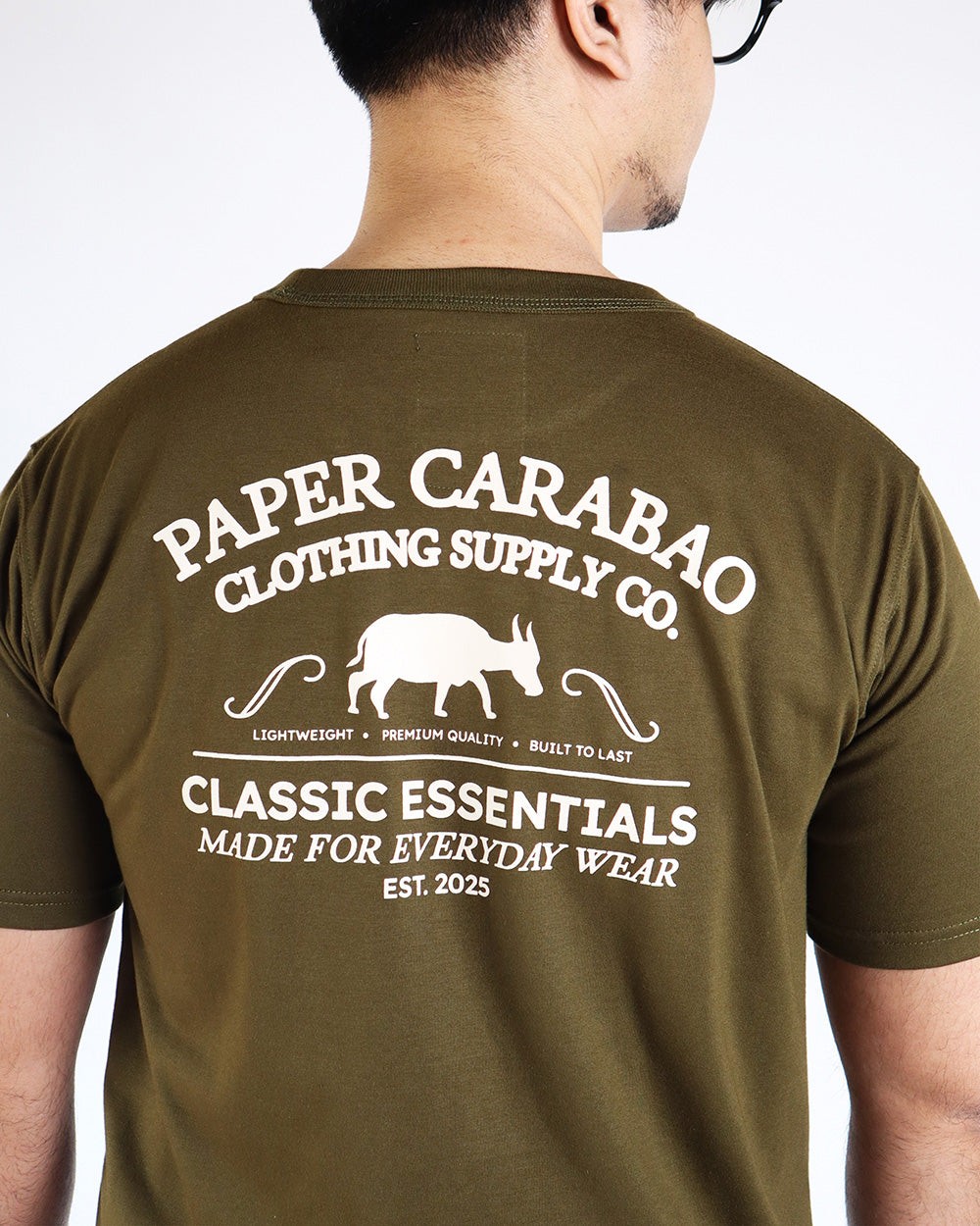 Classic Essentials Shirt in Army Green