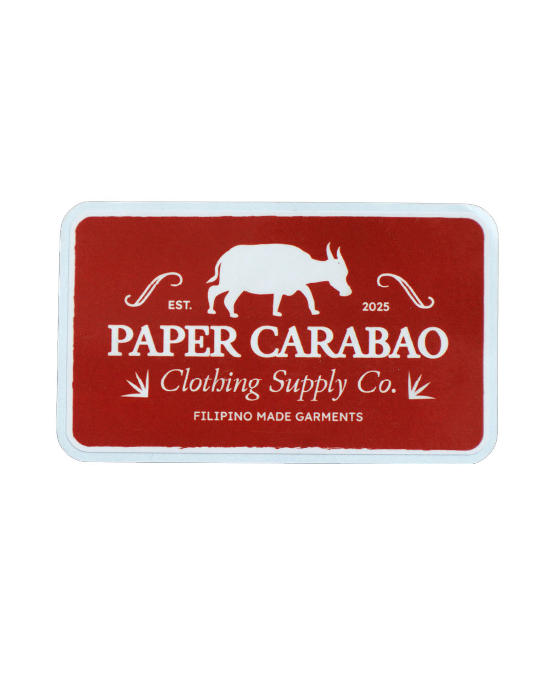 Caraba Paper Carabao Logo Sticker – Paper Carabao Clothing Supply Co.
