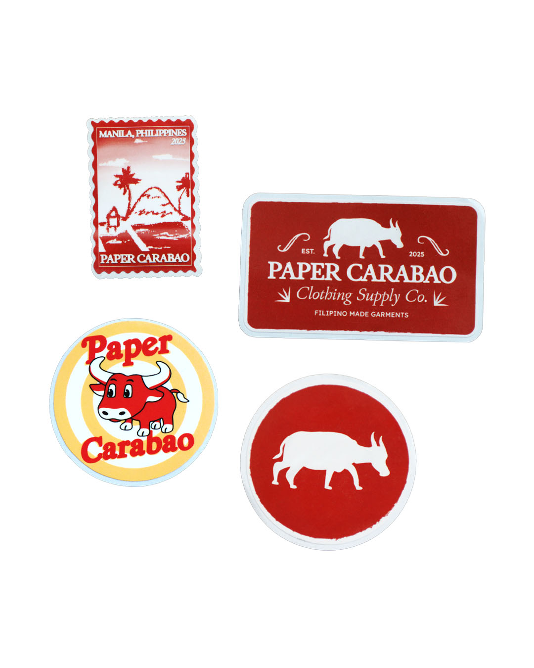 Caraba Paper Paper Carabao Sticker Pack – Paper Carabao Clothing Supply Co.